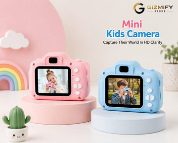 Mini Rechargeable Kids Digital Camera HD 800W Pixels – Cute Cartoon Toy Camera for Children with Photo & Video Recording & Screen Display