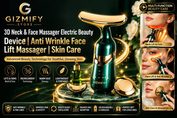 3D Neck & Face Massager Electric Beauty Device – Rechargeable Face Lift & Neck Massage Tool for Skin Firming & Jawline Care